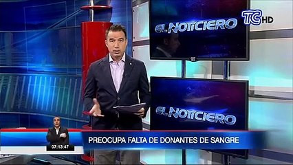 Disminuyen a un 90% las donaciones de sangre