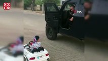 Mardin'de küçük çocuk ve polis arasındaki diyaloğ güldürdü