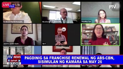 Pagdinig sa franchise renewal ng ABS-CBN, sisimulan ng Kamara sa May 26