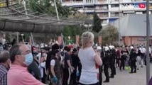 Enfrentamiento vecinal en las protestas contra el Gobierno en Alcorcón