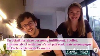 Michaël Gregorio accompagné de Deborah François dans Tous en cuisine, les internautes s'interrogent