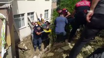 Tekirdağ'da göçük: 1 işçi yaralı olarak kurtarıldı