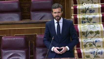 Sánchez responde a Casado que "criticar todo lo que hace el Gobierno es un insulto a la inteligencia"