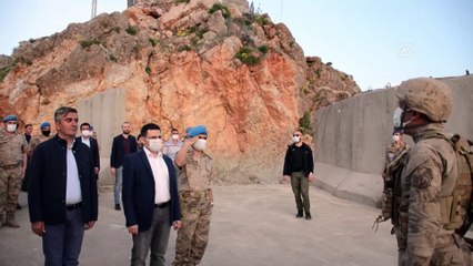 Kato Dağı'ndaki üs bölgesinde askerlere moral ziyareti - ŞIRNAK