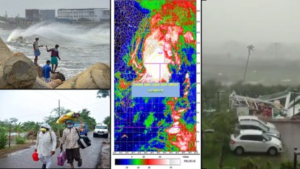 Cyclone Amphan's Landfall Process Begun In West Bengal,Will Continue For 4Hrs