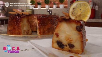 Aprende a preparar un delicioso budín de pan
