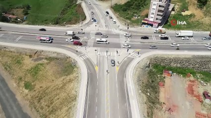 AFAD Kavşağı yeniden düzenlendi