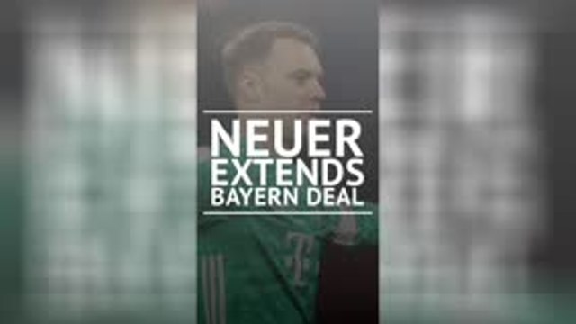 Breaking News - Neuer extends Bayern contract