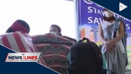 1st batch of 'balik-probinsya' beneficiaries leaves for Leyte