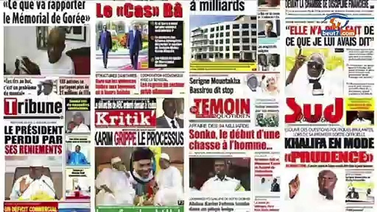 Touba un détenu mort ..  faux billets la gendarmerie blanchit Pape Diop et Seghor...