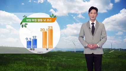 [날씨] 내일 아침 쌀쌀...낮에는 포근 / YTN