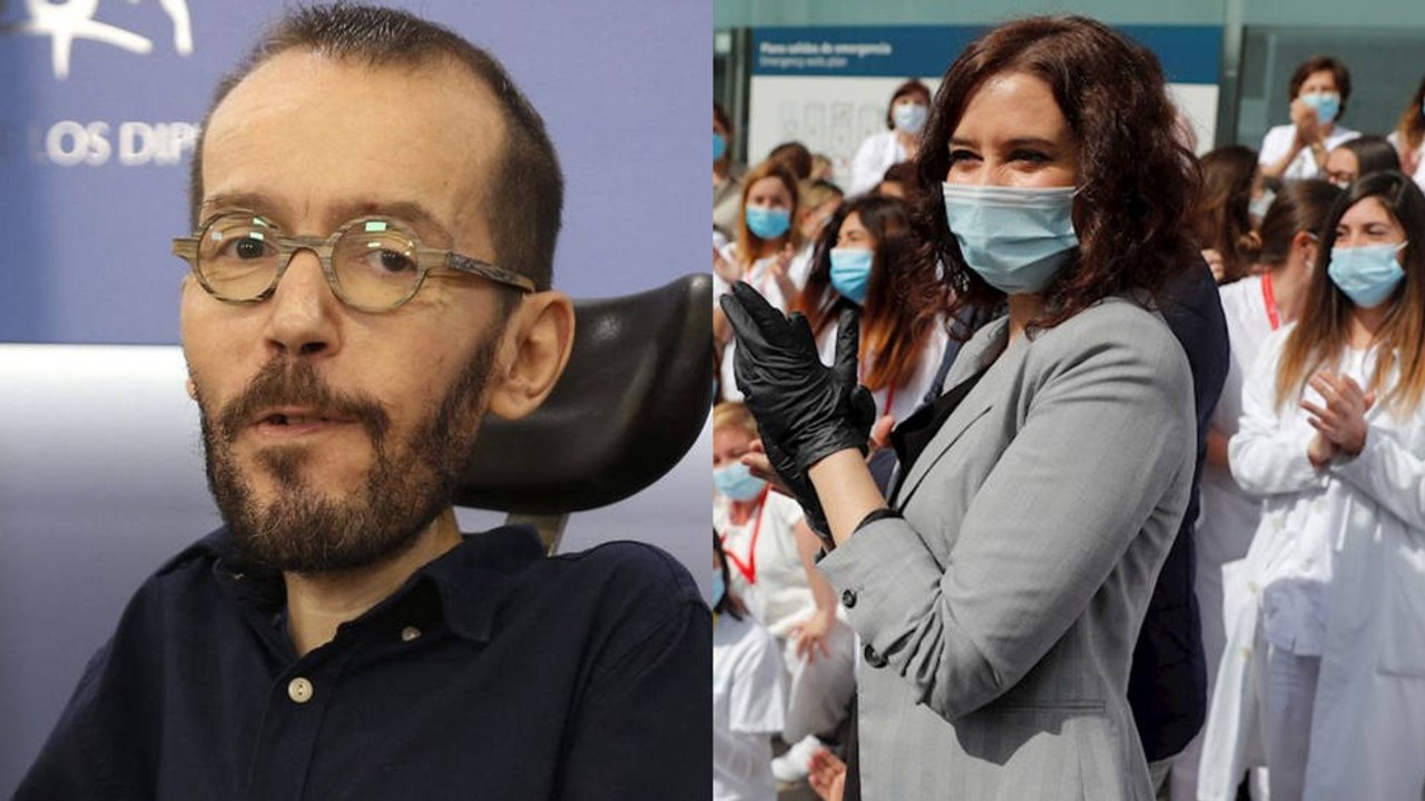 Echenique ataca a Isabel Díaz Ayuso y dice que es 'la Trump castiza'