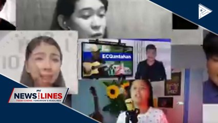 Netizens show their love for frontliners through many creative means