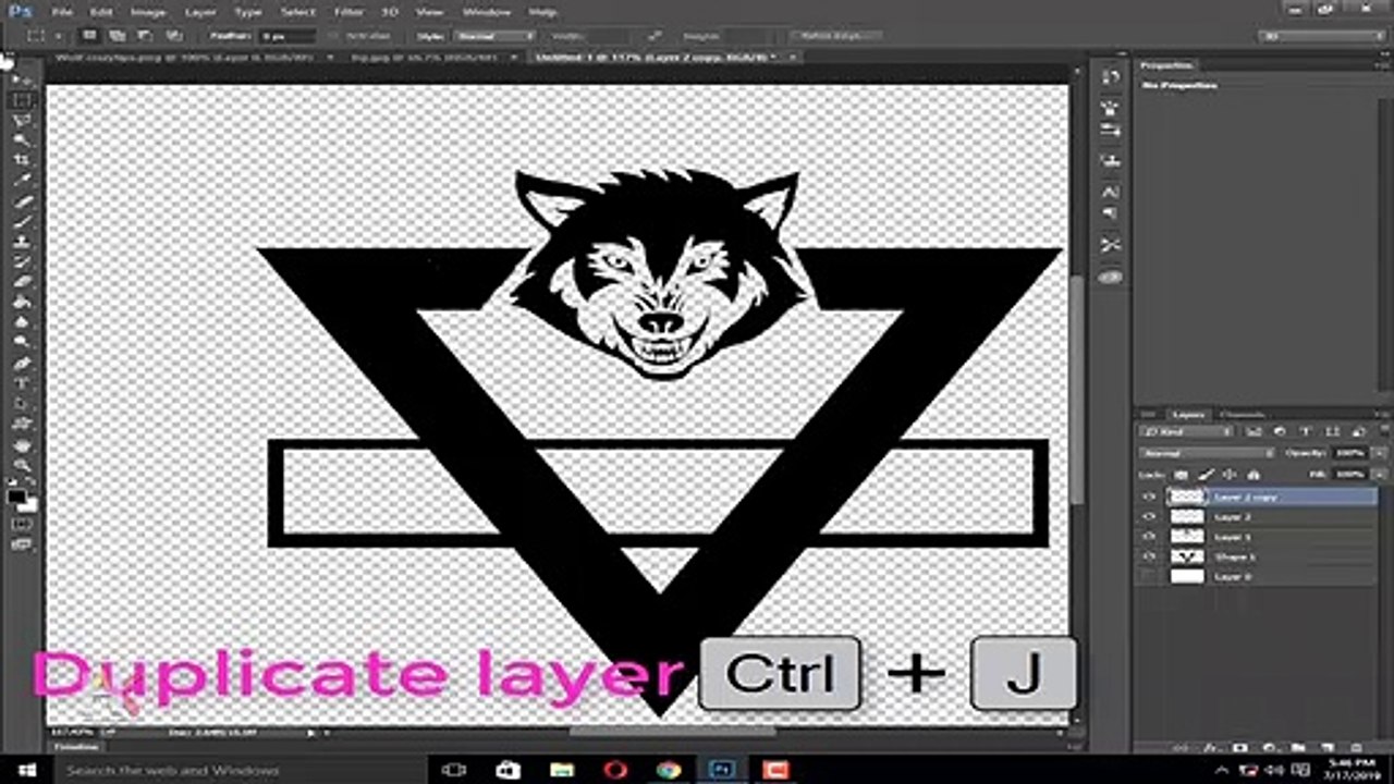 How to Make a - Professional Gaming Logo - In Adobe Photoshop - Tutorial 2019