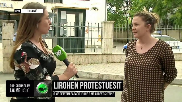 Lirohen protestuesit/ 6 me detyrim paraqitje dhe dy me arrest shtëpie