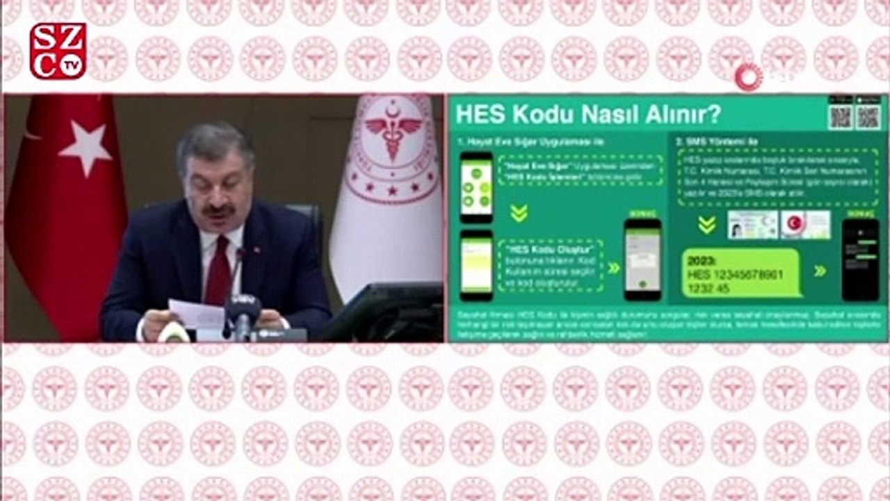 Sağlık Bakanı Fahrettin Koca'dan 'Hes Kodu' açıklaması