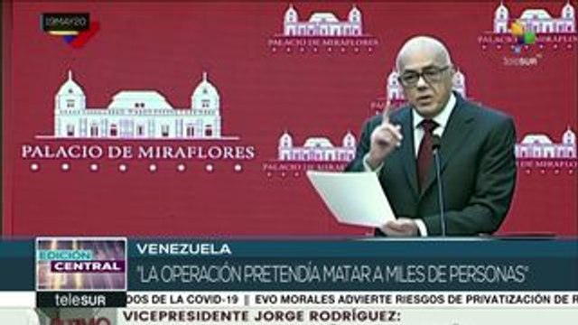 Venezuela: pruebas involucran a EEUU y Colombia en Operación Gedeón