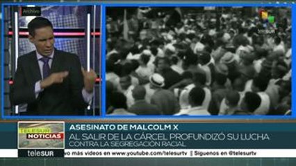 Se cumplen 95 años del natalicio del activista afroamericano Malcolm X