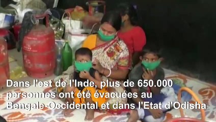 Le puissant cyclone Amphan déferle sur l'Inde et le Bangladesh
