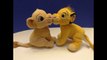 Disney Movie Lion King Simba and Nala Kissing Toys