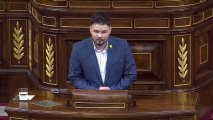 Rufián acusa a Sánchez de llevarse por delante el 