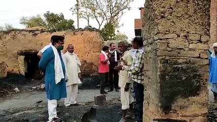 बिटिया की शादी से दो दिन पहले घर का हुआ ये हाल, आंसू पोछने पहुंची कांग्रेस