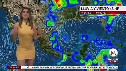 Marilú Kaufman nos da el pronóstico del tiempo para este miércoles 20 de mayo