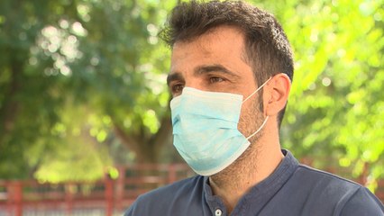 Jesús García Ramos, portavoz del sindicato de enfermeros de Madrid (SATSE)