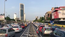 Ana arterlerinde trafik yoğunluğu - İSTANBUL