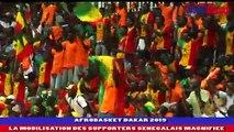 AFROBASKET DAKAR 2019: MOBILISATION EXCEPTIONNELLE DES SUPPORTERS SÉNÉGALAIS DERRIÈRE LES LIONNES