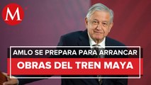 AMLO propone dar banderazo virtual a obras del Tren Maya