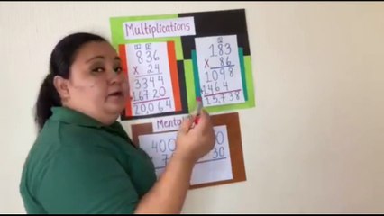MULTIPLICATIONS 4TH GRADE