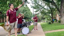 High School Band Directors Give Special Goodbye To Seniors