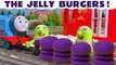 Funny Funlings Jelly Burgers at McDonalds with Disney Pixar Cars McQueen DC Comics Batman Superheroes and Paw Patrol in this Family Friendly Toy Story English Story for Kids from a Family Channel