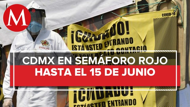 CdMx estará en semáforo rojo hasta el 15 de junio ante coronavirus, dice Sheinbaum