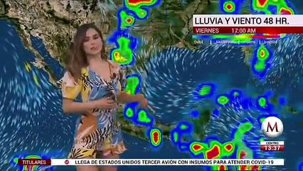Pamela Longoria nos da el pronóstico del tiempo para este miércoles 20 de mayo