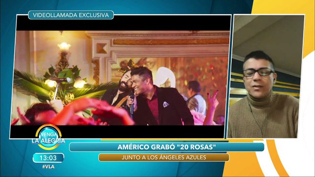 Américo nos dijo todo de su más reciente colaboración con Los Ángeles Azules. | Venga La Alegría