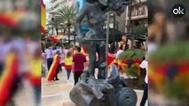 Protestas contra el Gobierno en Marbella