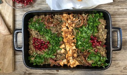 وصفة حراق اصبعه الشهية على طريقة تينا خليل دياب