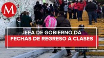 ¿Cuándo se reactivarán clases presenciales en CdMx?