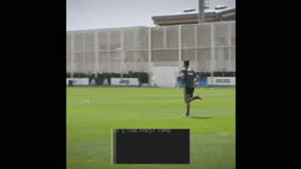 Ronaldo returns to training with Juve