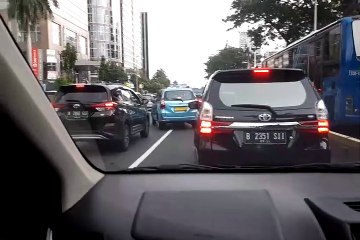 Kemacetan di Menjelang Lebaran di Jakarta