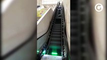 Escadas rolantes são instaladas no Kleber Andrade