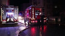 Bolu'da, dükkan ve evde çıkan yangın hasara neden oldu