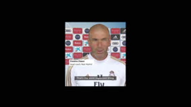 Zidane happy to be back with Real's sights set on title