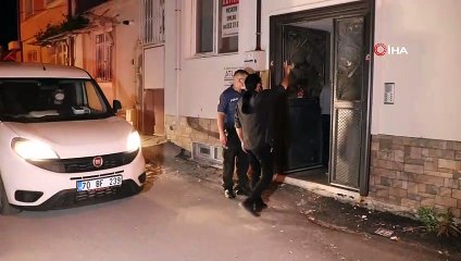 Karaman’da apart daireye kumar baskını: 17 gözaltı