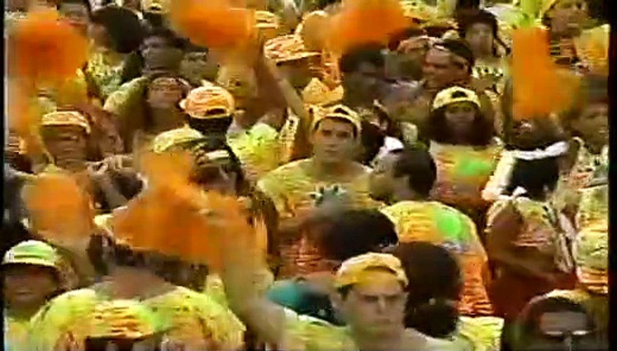 La gomme à la banane était pour ce carnaval d'amour 1995