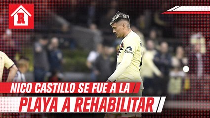 Nico Castillo se rehabilita en la playa durante cuarentena por Coronavirus