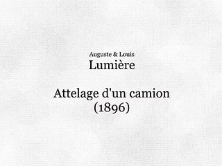 Attelage d’un camion (Arrastre de un camión) [1896]