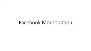 Facebook Monetization Strategies ,  Recurring Memberships Overview Video - 03